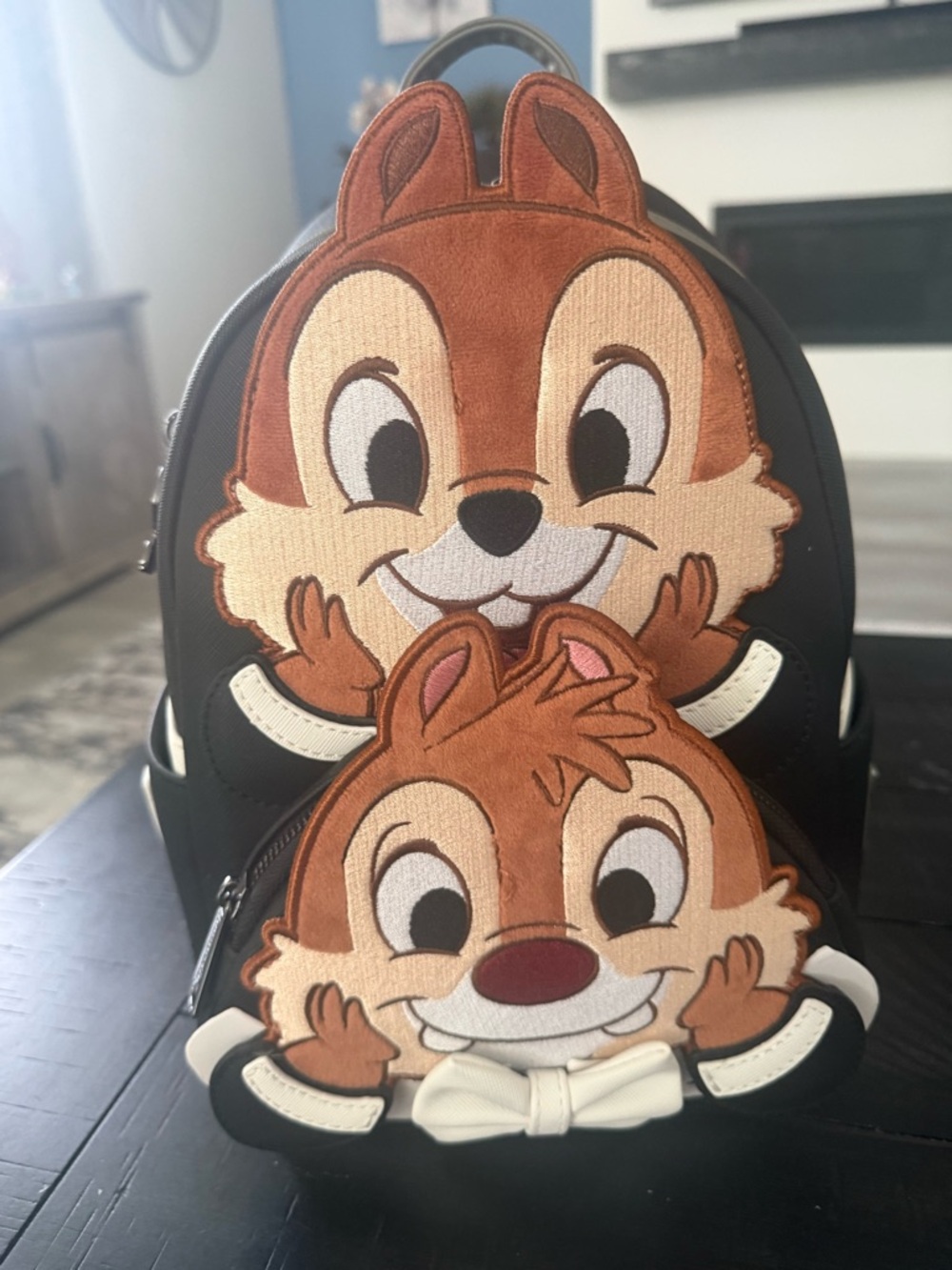 NWT Disney’s Chip & Dale Cosplay Tuxedo Loungefly Backpack